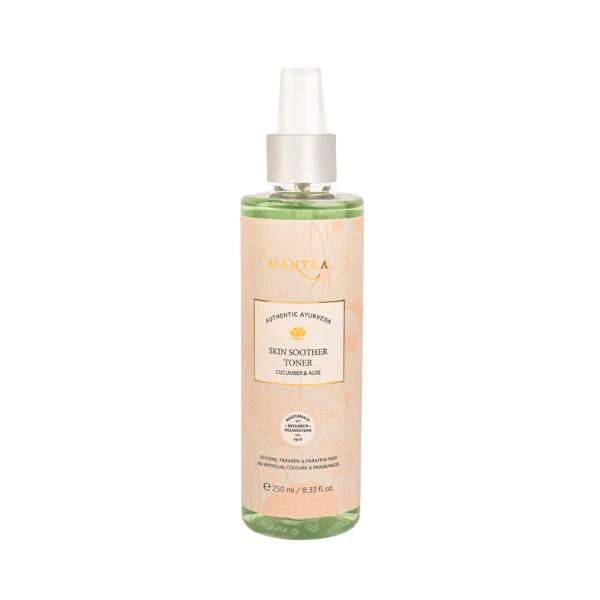 Baidyanath Mantra Skin Soother Toner Cucumber & Aloe (250ml)