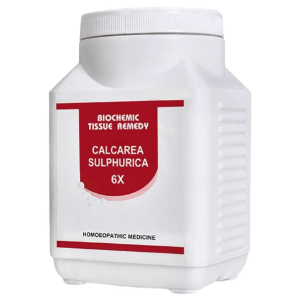 BAKSON'S HOMEOPATHY BIOCHEMIC CALCAREA SULPHURICA 6X