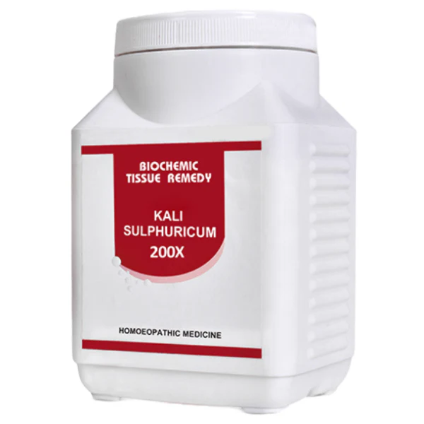 BAKSON'S HOMEOPATHY BIOCHEMIC KALI SULPHURICUM 200X