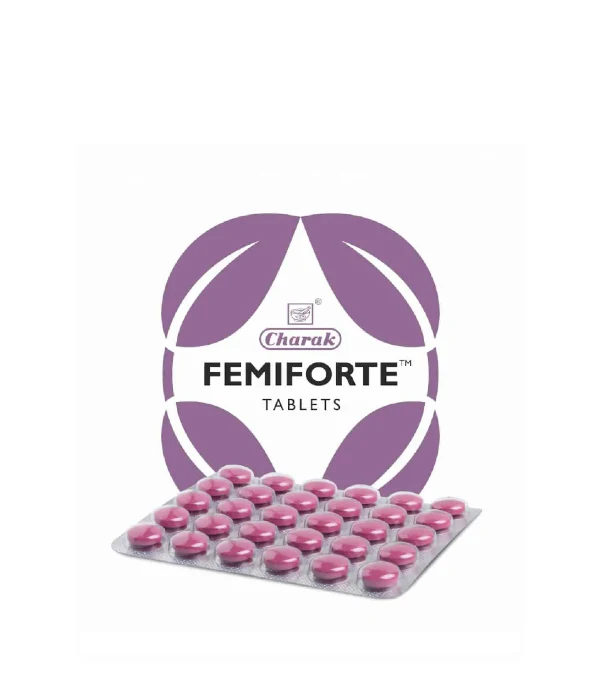 Charak Femiforte Tablet - Pack of 5 (30 Tabs each)