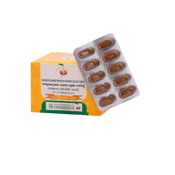 DASAMOOLAKATUTHRAYAM KASHAYA GULIKA (100 TABS)