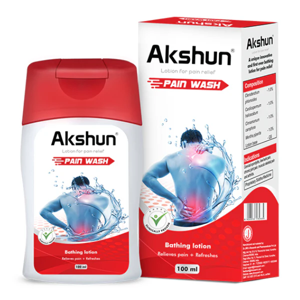DR. JRK AKSHUN PAIN WASH LOTION (100 ML)