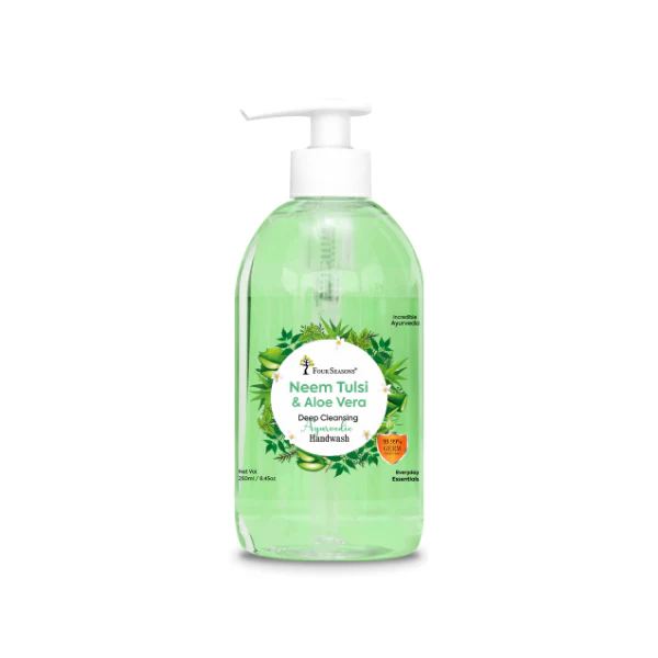 Four Seasons Ayurveda Neem Tulsi & Aloe Vera Handwash (250 ML)