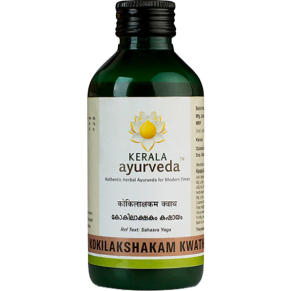 KERALA AYURVEDA KOKILAKSHAKAM KWATH - PACK OF 4 (200ML EACH)