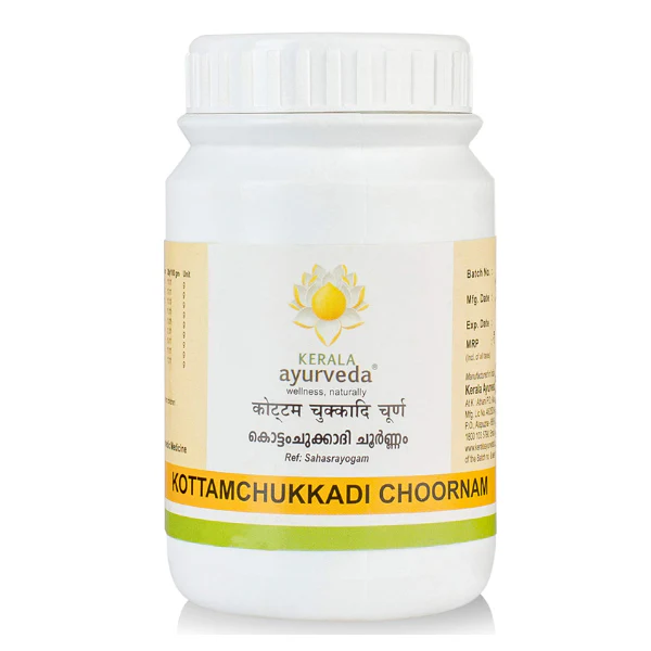KERALA AYURVEDA KOTTAMCHUKKADI CHOORNAM - PACK OF 9 (50GM EACH)