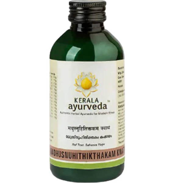 Kerala Ayurveda Madhusnuhethikthakam Kwath - PACK OF 2 (200ML EACH)
