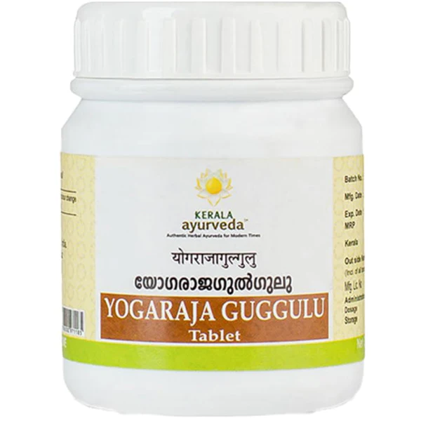 KERALA AYURVEDA YOGARAJA GULGULU TABLET - PACK OF 3 (50Tabs EACH)