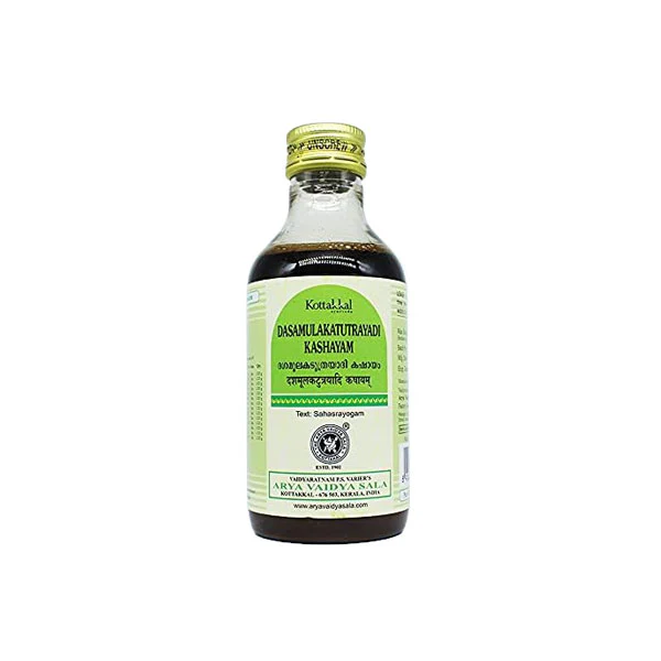 KOTTAKKAL AYURVEDA DASAMULAKATUTRAYADI KASHAYAM - PACK OF 3 (200 ML EACH)