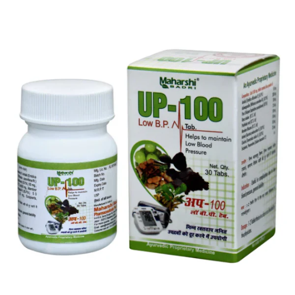 MAHARSHI BADRI UP-100 LOW B.P. TABLET (30 Tabs)
