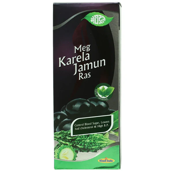 MEGHDOOT MEG KARELA JAMUN RAS - PACK OF 2 (500 ML EACH)