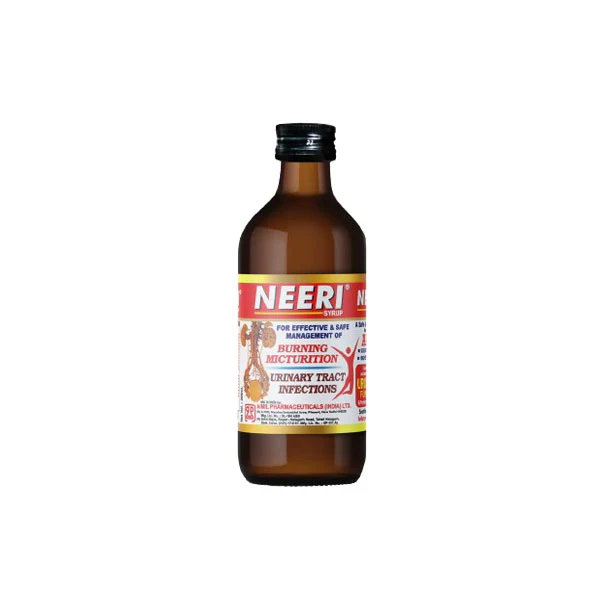 NEERI SYRUP (SUGAR FREE) - Pack of 2 (200 ML each)