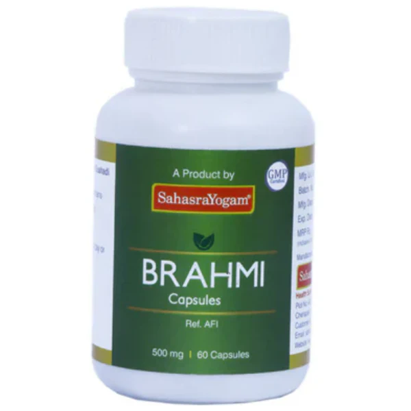 SAHASRAYOGAM BRAHMI TABLETS - pack of 3 (60 Tabs each)