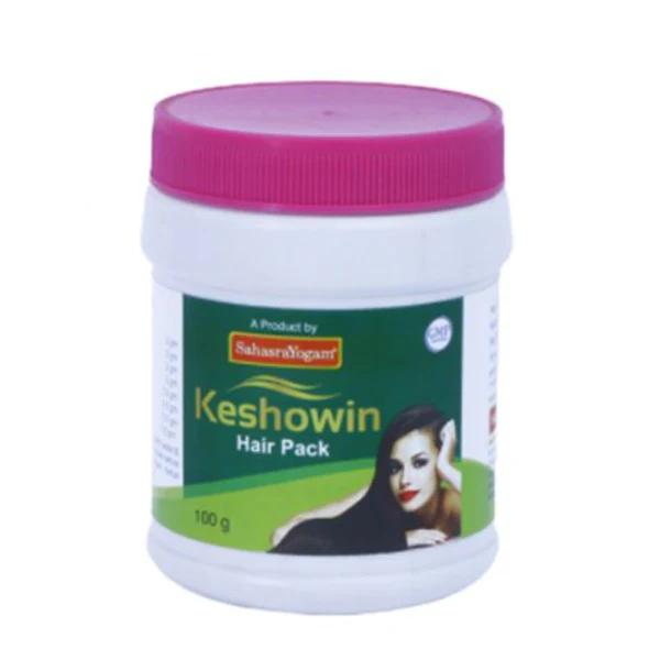 SAHASRAYOGAM KESHOWIN HAIR PACK - PACK OF 3 (100GM EACH)