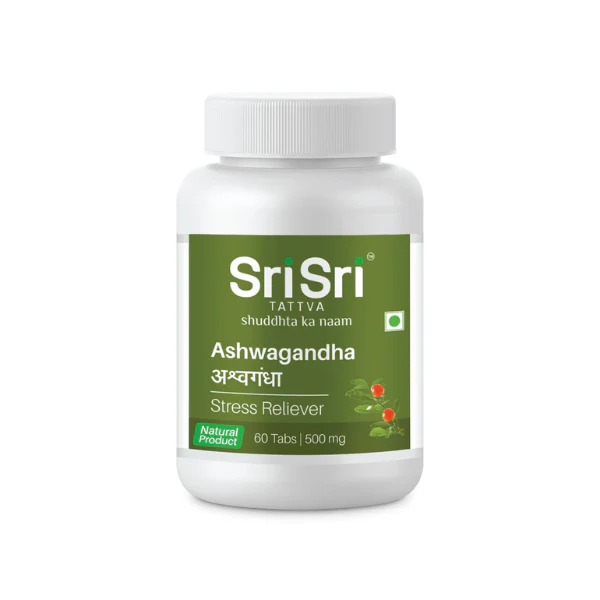 SRI SRI TATTVA ASHWAGANDHA - PACK OF 3 (60 Tablets Each)
