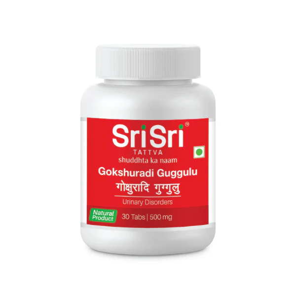 SRI SRI TATTVA GOKSHURADI GUGGULU - PACK OF 2 (60 TABS EACH)