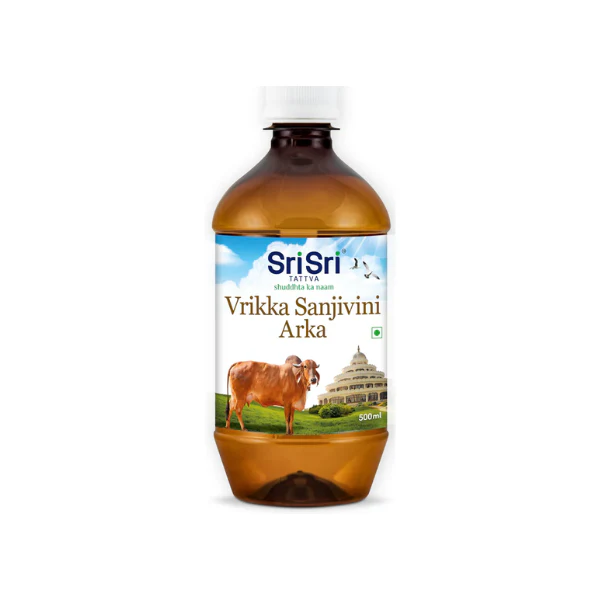 Sri Sri Tattva Vrikka Sanjivini Arka - Pack of 4 (500 ML EACH)
