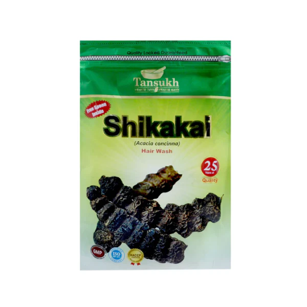 TANSUKH SHIKAKAI HAIR WASH POWDER (120 GRAM)-Pack of of 4