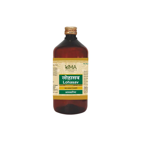 UMA AYURVEDA LOHASAV SYRUP - Pack of 2 (450 ML)