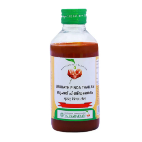 VAIDYARATNAM BRUHATH PINDA THAILAM - PACK OF 3 (200ML EACH)