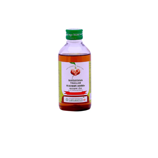 VAIDYARATNAM NARAYANA THAILAM - PACK OF 2 (200ML EACH)