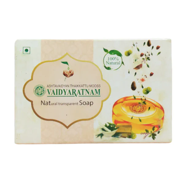 VAIDYARATNAM SOAP - Pack of 12 (75 GM Each)